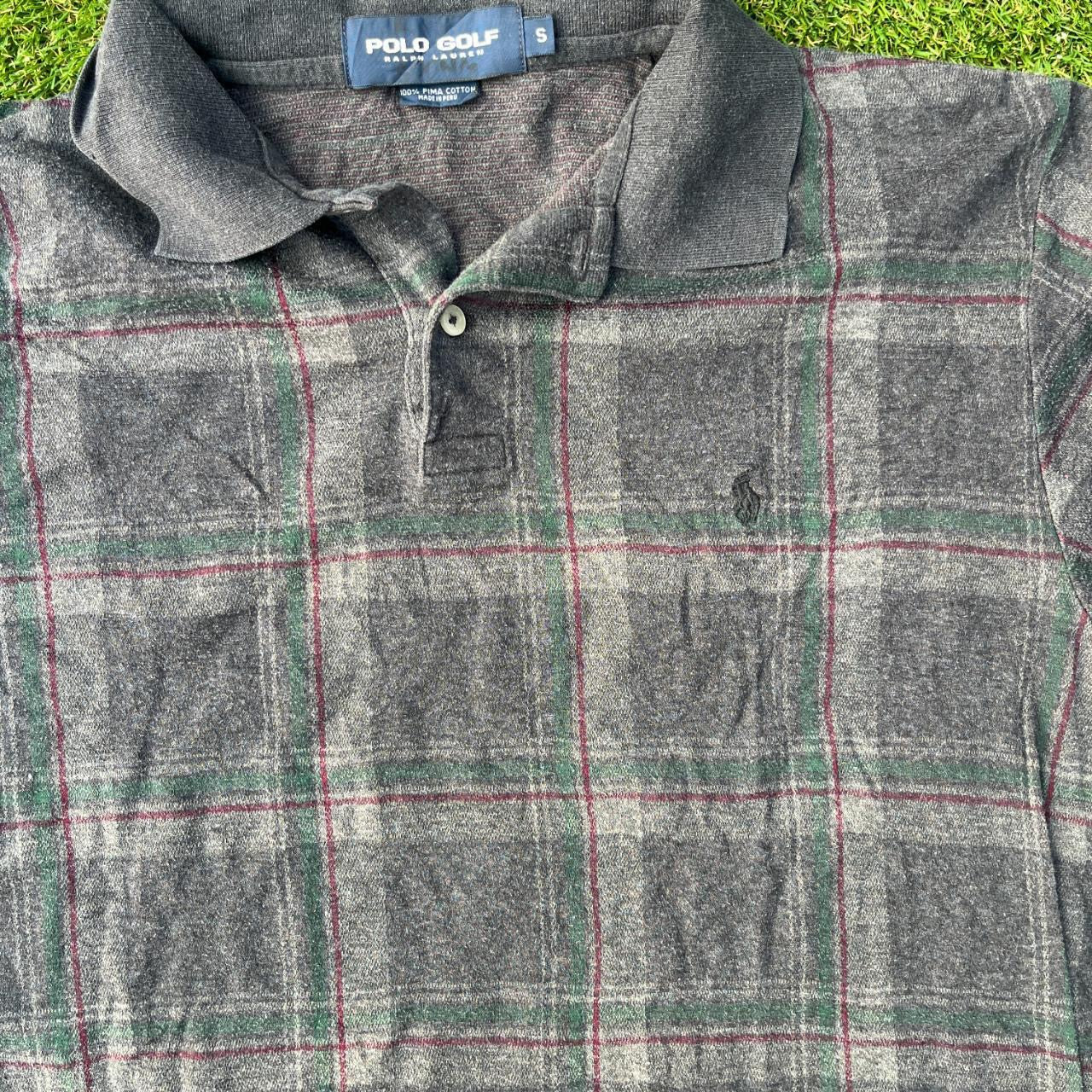 Ralph Lauren tartan polo