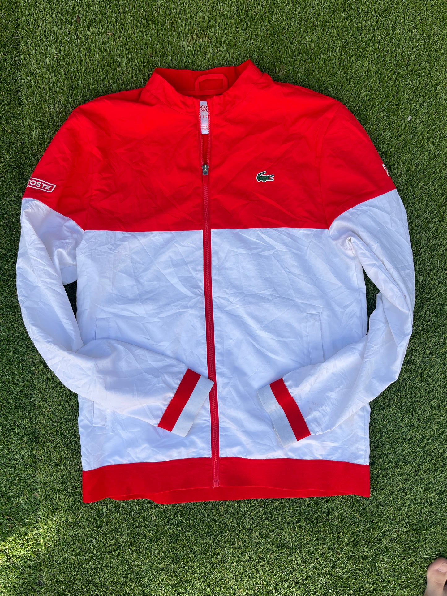 Lacoste x Novak Jokavic windbreaker
