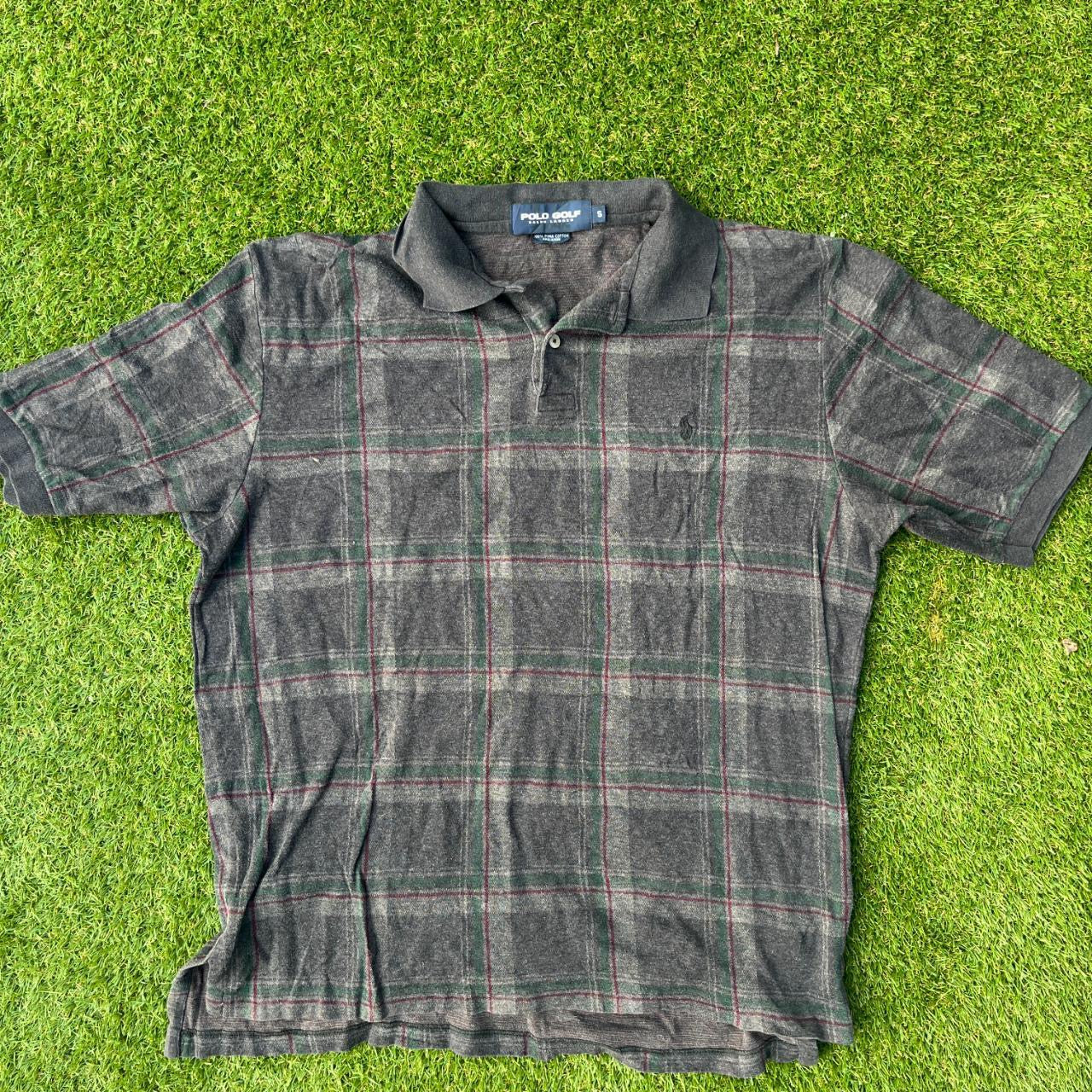 Ralph Lauren tartan polo